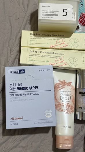 Last few Korean skincare new