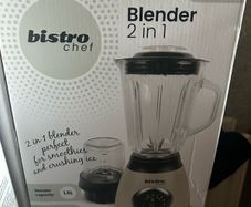 Glass blenders comes with small blender for ice nuts