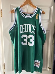 Boston Celtics Larry Bird jersey XL