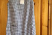 Check print dress