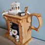 Rare Collectible   Royal Albert 'Old Country Roses' Large Classic Fireplace  Teapot by Cardew Design Image 7