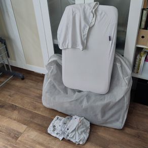 Chicco Next 2 Me Magic2 (Grey) - Bundle