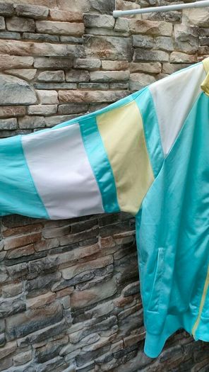 Vintage Legend 80s/90s tracksuit top  Vibrant colours Oversized look Size Medium