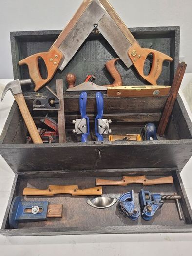 carpenters vintage tool box