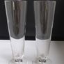 SALE!  2 Clear Glass Vases Image 2