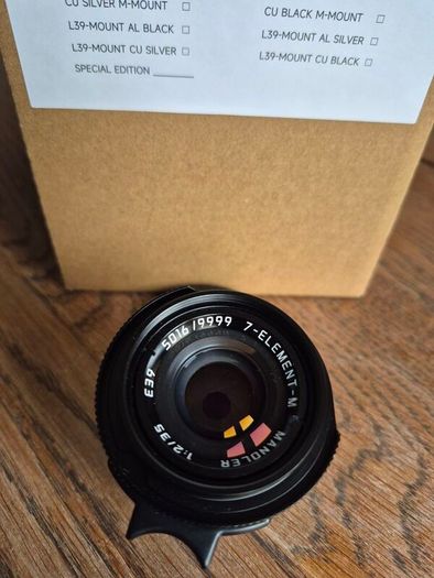 Mandler 35mm f2 leica M mount