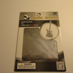 3D Metal Model kit Bass Guitar