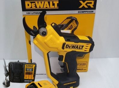 DeWaLT 18V XR Cordless Battery Powered Pruner + Next Gen 18V XR PowerStack Battery + 12V - 18V Multi Voltage Fast Charger. The Best A Professional Can Get. Closing down sale - all must go!