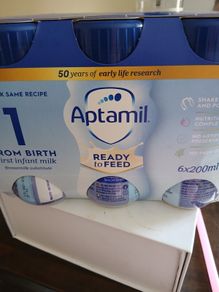 Aptimil ready to feed 6 bottles