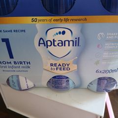 Aptimil ready to feed 6 bottles
