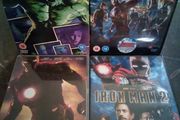 Marvel Dvd Bundle Collection Hulk Iron Man Avengers