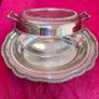 F.B.Rogers Silverware vegetable dish with lid Image 2