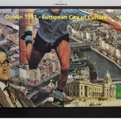 Irish stamps, 1991 booklet,City of Culture