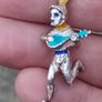 19th Century Italian Silver Jester Pendant Set Image 2