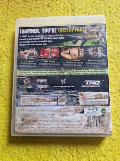 Smack Down vs Raw 2009 PlayStation3 Ps3 Games Original