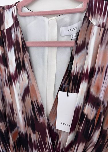 REISS  Orla Ikat Printed Mini Dress BNWT