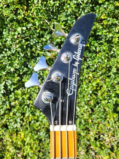 Vintage 1986 Epiphone Accu Bass