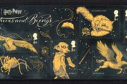 2023 Great Britain Harry Potter The Battle of Hogwarts Commemorative Stamps Miniature Sheet Mint Never Hinged (MNH)