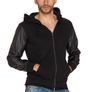 patchwork hoodie grey or black size s and m Image 3