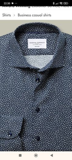 Man's Shirt Charles Tyrwhitt