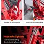 Hydraulic Motorcycle Lift Jack 1500lb / 680kg  Heavy Duty ATV & Motorcycle Hoist Stand Image 4