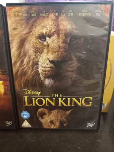 Beauty And The Beast + Lion King Dvd Live Action Disney Family Movies