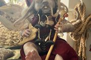 Aughra All Seeing Eye Monster Spooky Creepy Upcycled Doll Makeover Halloween Baby Gift Oddity