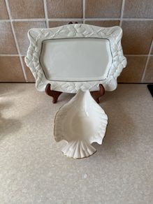 Lenox Vanity tray & Lenox Dove abided Bowl