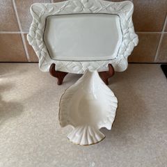 Lenox Vanity tray & Lenox Dove abided Bowl