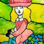 Picture " woman on bicycle " Image 4