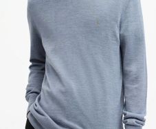 AllSaints Merino Wool Crew Neck Jumper
