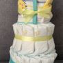 Handmade premium pampers nappy cake Image 8