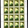 2000 Ireland Christmas Commemorative Stamp Sheetlet Plate 1A1A1A1A Mint Never Hinged (MNH) Image 5