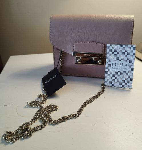 Furla Metropolis Crossbody Bag Pink
