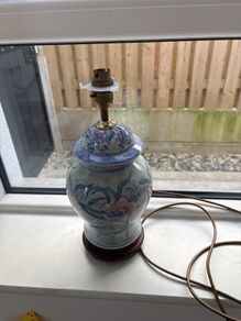 vase base lamp