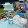 Stokee Tripp Trapp chair, cushion, tray, reins & baby set Image 2