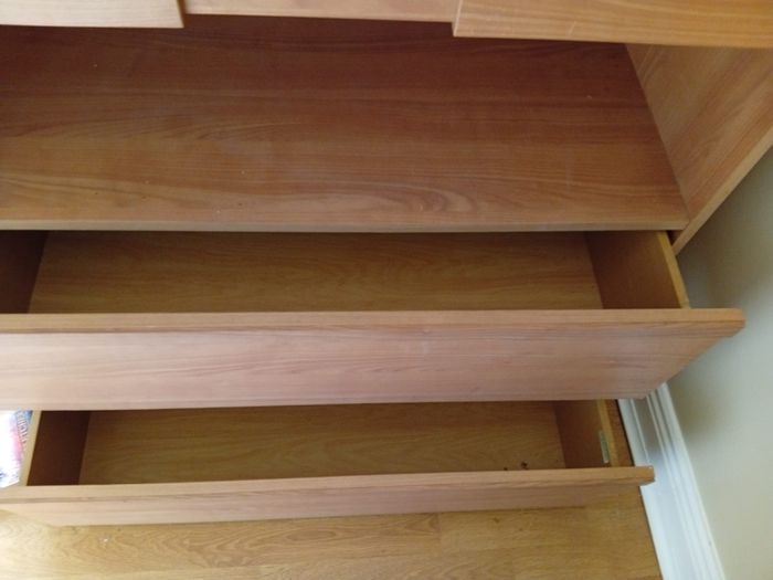 mid sleeper with storage and desk