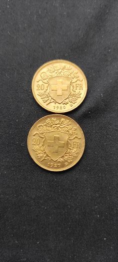 Gold coin 20 Swiss Francs