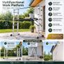 Aluminium Scaffolding Work Platform with Castors and Safety Handrail Image 4