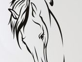 horse wall sticker