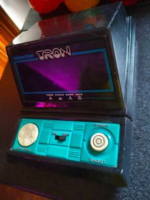 Rare collectable 1981 Tomy Tron game.