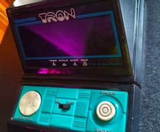 Rare collectable 1981 Tomy Tron game.