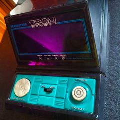 Rare collectable 1981 Tomy Tron game.