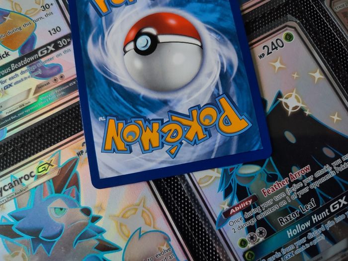 Kartana GX ! Full Art ! Shiny Ultra Rare ! from Hidden Fates Set ! 2019 ! Pokemon Card !