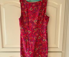Great pink sleeveless Maine dress