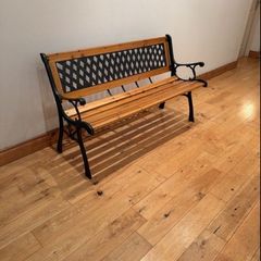 New garden bench
