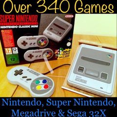 SNES Classic Mini (Jailbreak 347 Games)
