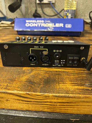 Wireless Rechargeable Mini DMX Controller
