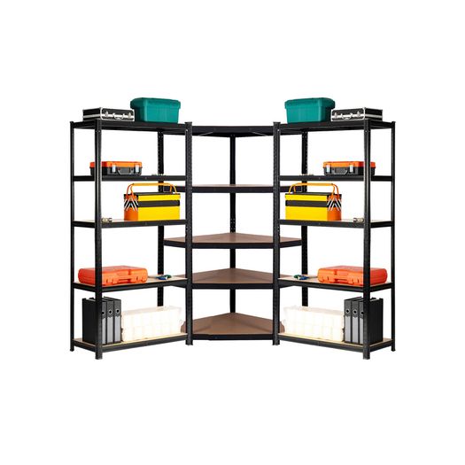 3 Bay Shelving Offer! | Black | 400mm Deep | Ref:bs009