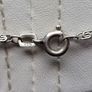 Vintage 925 Sterling Silver Millefiori Murano Glass Pendant & 835 Silver Chain Necklace Image 4